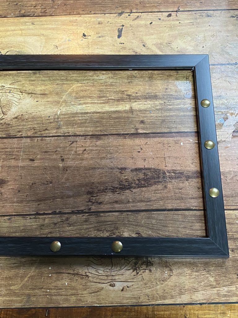 100均の額縁をアンティーク風にリメイク Shingoのわかるblog